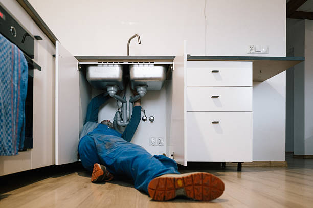 Professional Pipe Repair technician working in Rye, NH